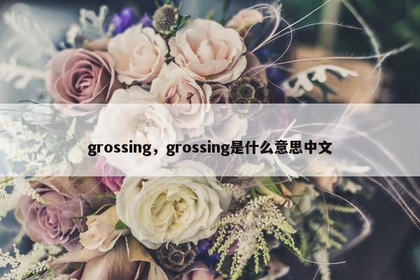 grossing，grossing是什么意思中文