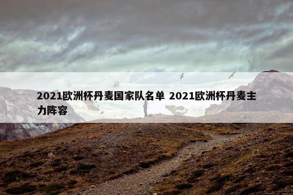 2021欧洲杯丹麦国家队名单 2021欧洲杯丹麦主力阵容