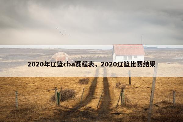 2020年辽篮cba赛程表，2020辽篮比赛结果