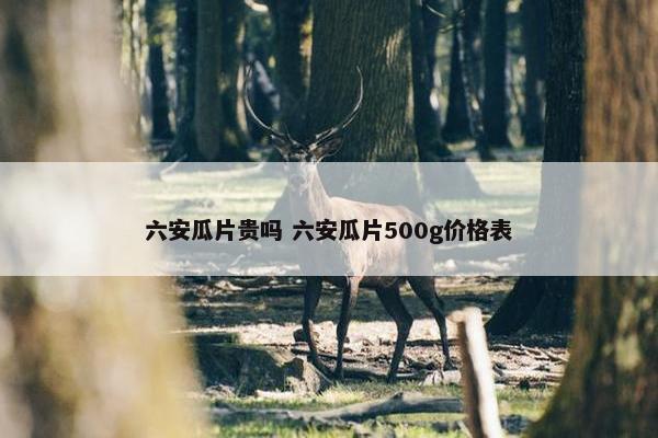 六安瓜片贵吗 六安瓜片500g价格表