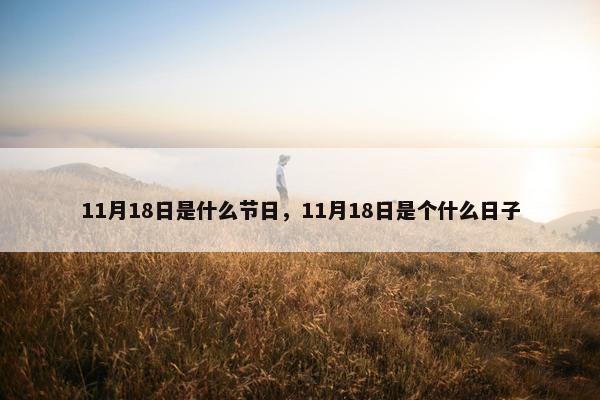 11月18日是什么节日，11月18日是个什么日子