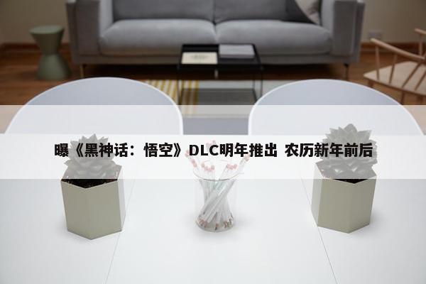 曝《黑神话：悟空》DLC明年推出 农历新年前后