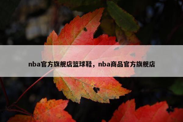 nba官方旗舰店篮球鞋，nba商品官方旗舰店