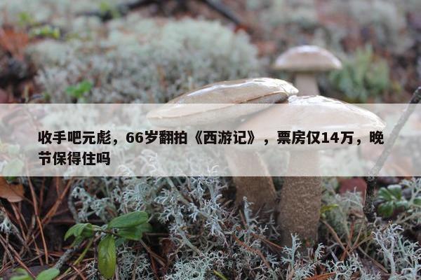 收手吧元彪，66岁翻拍《西游记》，票房仅14万，晚节保得住吗