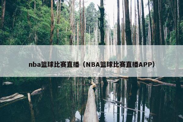 nba篮球比赛直播（NBA篮球比赛直播APP）