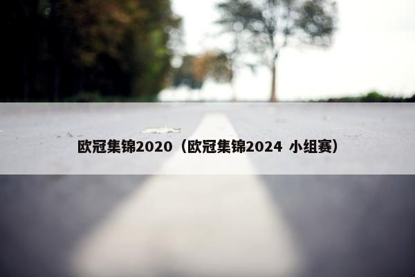 欧冠集锦2020（欧冠集锦2024 小组赛）