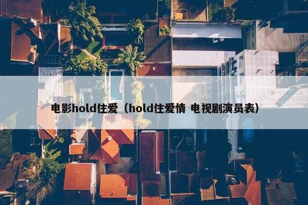 电影hold住爱（hold住爱情 电视剧演员表）