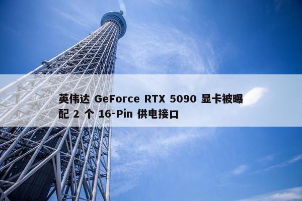 英伟达 GeForce RTX 5090 显卡被曝配 2 个 16-Pin 供电接口