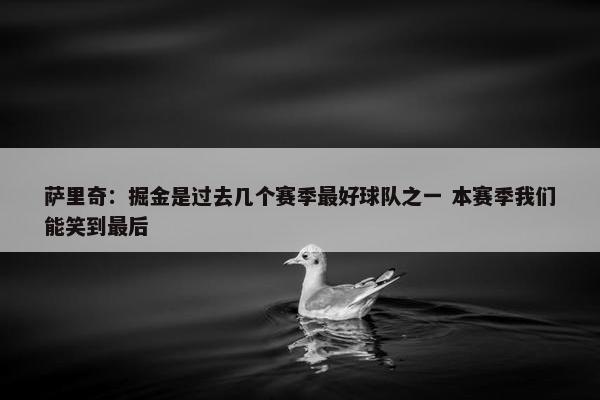 萨里奇：掘金是过去几个赛季最好球队之一 本赛季我们能笑到最后