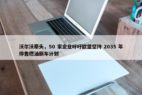 沃尔沃牵头，50 家企业呼吁欧盟坚持 2035 年停售燃油新车计划