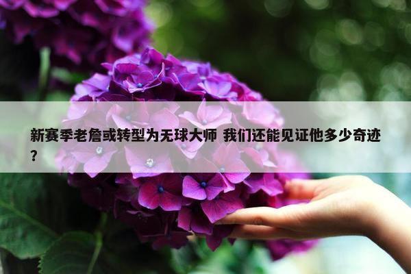 新赛季老詹或转型为无球大师 我们还能见证他多少奇迹？