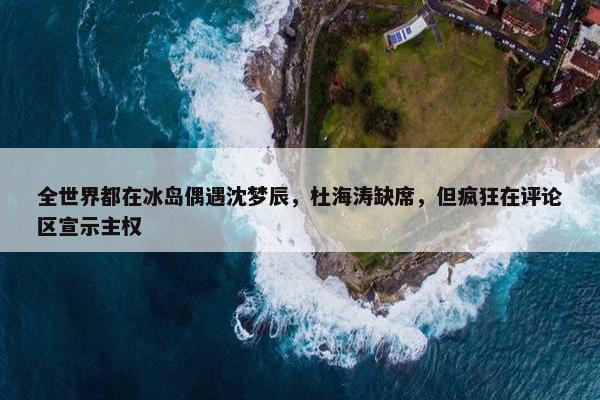 全世界都在冰岛偶遇沈梦辰，杜海涛缺席，但疯狂在评论区宣示主权