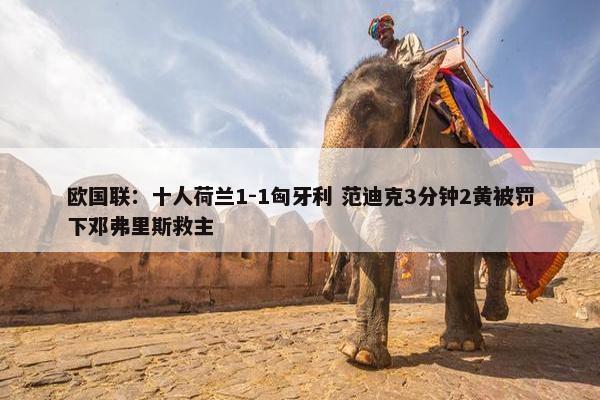 欧国联：十人荷兰1-1匈牙利 范迪克3分钟2黄被罚下邓弗里斯救主