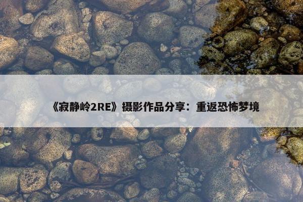 《寂静岭2RE》摄影作品分享：重返恐怖梦境