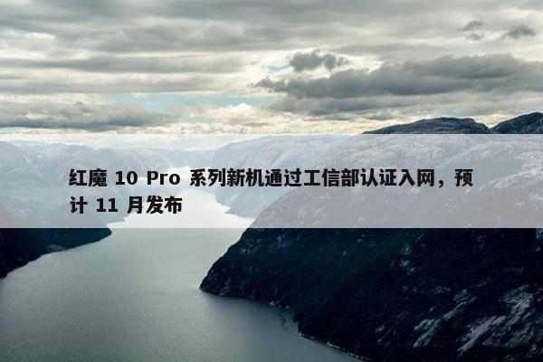 红魔 10 Pro 系列新机通过工信部认证入网，预计 11 月发布