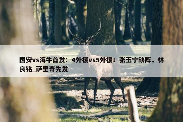 国安vs海牛首发：4外援vs5外援！张玉宁缺阵，林良铭_萨里奇先发