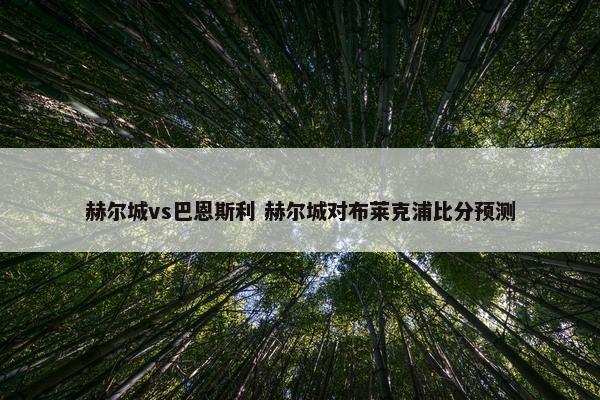 赫尔城vs巴恩斯利 赫尔城对布莱克浦比分预测