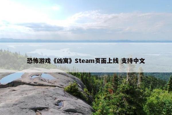 恐怖游戏《凶寓》Steam页面上线 支持中文