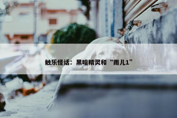 触乐怪话：黑暗精灵和“雨儿1”