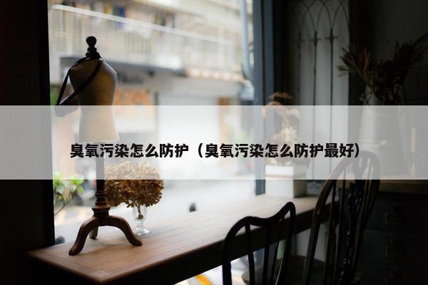 臭氧污染怎么防护（臭氧污染怎么防护最好）